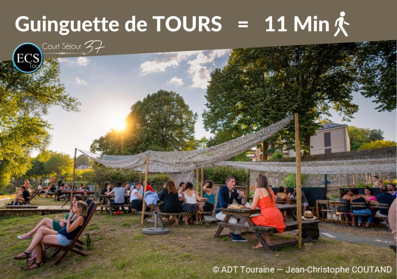 "Cozy Zen" 1 Grande Chambre - Calme - Arrivee Autonome - 6 Pers - Parking Gratuit Tours Eksteriør bilde