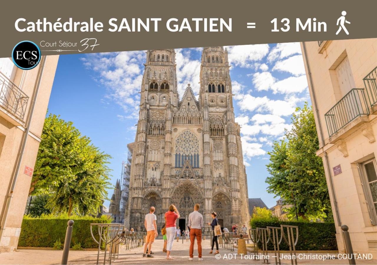"Cozy Zen" 1 Grande Chambre - Calme - Arrivee Autonome - 6 Pers - Parking Gratuit Tours Eksteriør bilde